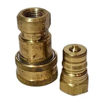 Parker Bh4-60 & Bh4-61 Brass Hydraulic Quick Connect Set 1/2" Iso 7241-1 B Serie. Fixed Price $41.30.
