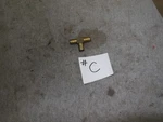 1/2" X Brass Tee Fitting 5022920sm. Fixed Price $20.00.