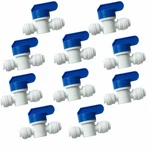 Malida Water Purifiers Tube Quick Connector 1/4 Inch, 1/4" Switch Valve. Fixed Price $18.98.