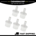 Plastic Hose Barb Fitting 1"x0.4" Straight Through Pipe Connector White 5pcs. Fixed Price $13.79.