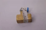 Anderson Metals Low Lead Tee Brass 1/4" 756101-04. Fixed Price $6.57.