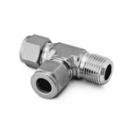1/4" Tube X Mnpt Male Run Tee 316ss Dk-lok Dtrm 4-4n-s. Fixed Price $12.00.