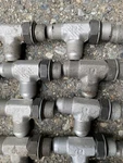 Parker Triple-lok Flare Run Union Tee Hydraulic Pipe Fitting Male Hardware. Fixed Price $195.00.