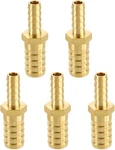 5pcs Brass Hose Barb To Adapter 1/2" X 5/16" For Automotive, Motorcycle, Ma. Fixed Price $13.99.