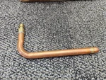 (qty 5) Sioux Chief 630wg248 8" X 4" Powerpex Copper Stub Out Elbow For 1/2". Fixed Price $39.99.