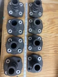 Banjo Black Polypropylene Flange Class 150 1-1/2" Fpt Af150 - Used Lot Of 4. Fixed Price $50.00.