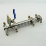 Sanitary Ss304 Glacier Tanks B3114pm-g150-100npt-025ch Stainless Steel. Fixed Price $112.50.