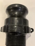 Banjo 150125d - 1-1/2" Male Coupler X 1-1/4" Thread Poly Cam Lever Coup. Fixed Price $4.99.