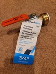 Sharkbite 3/4 In Push-to-connect Transition Ball Valve 25550lf Pex Copper Pvc. Fixed Price $15.00.