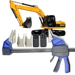 18 Quick Coupler Mate Pipe Clamps Includes 4 Duo-jaw Sets(2 * 1/2" + 3/4" An.... Fixed Price $136.02.