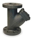 Mueller Steam Specialty 4 752 Iron Body Flanged Y Strainer, 4" Pipe, F. Fixed Price $1074.00.