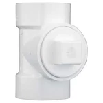 Pvc Cleanout Tee With Plug, Hub X Fnpt, 3 In Pipe Size, 1wkl7. Fixed Price $17.49.