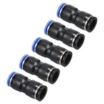1/2" To 12mm Reduction Air Pressure Connection Pipe Fitting, 5pcs, Black & Blue. Fixed Price $12.43.
