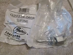 Lot Of 2 Gates G20234-0608 Hose Fitting Brand New Sealed Bag 6gs-8fforx45s. Fixed Price $23.55.