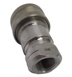 Parker 60 Series Sh6-62 Hydraulic Quick Coupiing, 3/4" Fnpt, Iso 7241-b, Ss. Fixed Price $99.99.