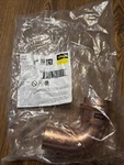 Viega Propress 77067 1-1/2 X1- 1/2 P X Ftg Street Copper Elbow 90 Degree. Fixed Price $26.50.
