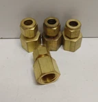 Lot Of 4 New Old Stock! Swagelok 3/8" Tube X Fnpt Brass Fittings B-600-7-6. Fixed Price $29.71.