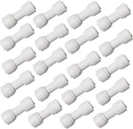 20 Pcs 1/4-1/4 Straight Fitting Connector Quick Connect Push In Ro System. Fixed Price $21.00.