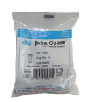 10 John Guest Pi201208s Tube Fitting Reducing Straight Union 3/8" X 1/4" Plug-in. Fixed Price $19.99.
