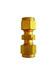 New Swagelok Brass 1/4" Tube X Union Connector Fitting B-400-6. Fixed Price $9.99.