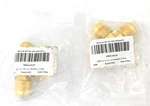 Lot Of 2 Juwo 1/2" X 1/2' Male Flare Pipe Tee Fittings. Fixed Price $29.99.