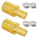 Joywayus 2pcs Hose Barb Reducer 5/8" To 1" Fitting 5/8 1-2 Pack, Brass. Fixed Price $25.64.