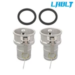 Lablt 2 Type C Aluminum Cam And Groove Hose Fitting 3" & Camlock Gasket. Fixed Price $29.51.