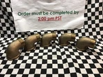Lot Of 5, Lee Elbow Adapter 90 Degree, Brass, 1.50 Npt F/m, 2725k17, #151h. Fixed Price $387.15.