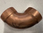 Nibco 2" Cxc 90 Close Ruff Copper Elbow ( Bend) W01530d / U607-2. Fixed Price $20.70.