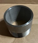 Merit Box Of 10 2" X 304 Stainless Steel Toe Nipple (sch- 40- Mnpt - Welded). Fixed Price $80.00.