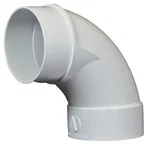 Nds 3" X Spigot Hub Pvc Long Radius 90d Elbow Sewer Drain. Fixed Price $21.98.