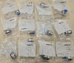 Festo Qs-g1/2-12 Push-in Fittings 12 Pak New. Fixed Price $34.99.