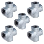 Supply Giant Gmcr0100-5 Galvanized Malleable Cross Fitting, Four Way Threaded.... Fixed Price $60.74.
