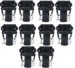 (10 Pack) 2" Poly Type C Camlock Female Coupler X Hose Shank Polypropylene. Fixed Price $98.00.