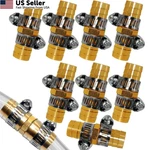 Fitvell 8 Pieces 5/8 Inch Garden Hose Repair Mender Brass Inch,. Fixed Price $24.66.