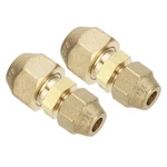 1/4" To 3/8" Pipe Reducer Adapter, 2pcs Brass For Connections. Fixed Price $17.32.