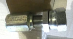 Parker-hannifin Tube To Hose Adapter 20642-16-12 Jic 16-16. Fixed Price $15.00.