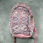 Eastsport Spacious Xl Expansion Backpack Pink Tribal Aztec Laptop Sleeve. Fixed Price $19.98.