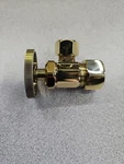 Westbrass A105-03 Round Handle Angle Stop Shut Off Valve, 1/2" Copper Pipe Inlet. Fixed Price $34.99.