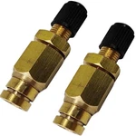 Utah Pneumatic 1/4" Od Tube Dot Inflation Valve Airline Schrader Brass. Fixed Price $23.87.