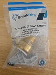 Sharkbite Uip134a 3/4" Push-to-connect Pvc Ips X Mip Brass Adapter Fitting. Fixed Price $11.99.