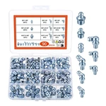 Youyidun - 90pcs Metric Grease Fittings Kit,straight And Angled Zerk.... Fixed Price $13.92.