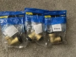 Watts Lf4717-18 Aqualock Push To Connect Cts Brass Lead Free 1" Elbow 3 Pc. Fixed Price $32.99.