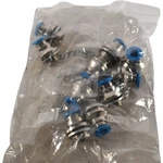 (pack Of 10) New Festo 186108 Fittings Qs-g1/4-6-i G1/4 Thd 6mm Tube. Fixed Price $49.99.