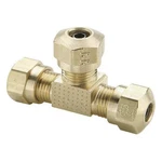 Parker 264nta-4 Tee, Brass, Comp1/4", Comp1/4". Fixed Price $15.35.