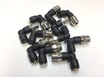 Lot Of 11 Legris 3129 60 18 Extended 3/8" Tube Elbow To Male Npt, 290 Psi. Fixed Price $48.00.