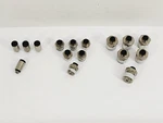Legris 1/8 Tube To Male Connector (4) 3171 53 20, (6) 3175 11, 14. Fixed Price $29.00.