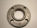 Anvil (0309003200) Threaded Flange, 3x7-1/2 In, Class 125, Cast Iron, Quantity 1. Fixed Price $90.00.