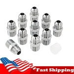10 Pack New Hydraulic Hose Adapter Fittings: 1/2" Jic 37 Male X Npt. Fixed Price $20.99.