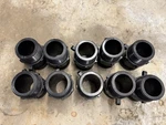 Banjo 2 Male Cam Lock X Thread Polypropylene 200f Lot Of 10. Fixed Price $120.00.